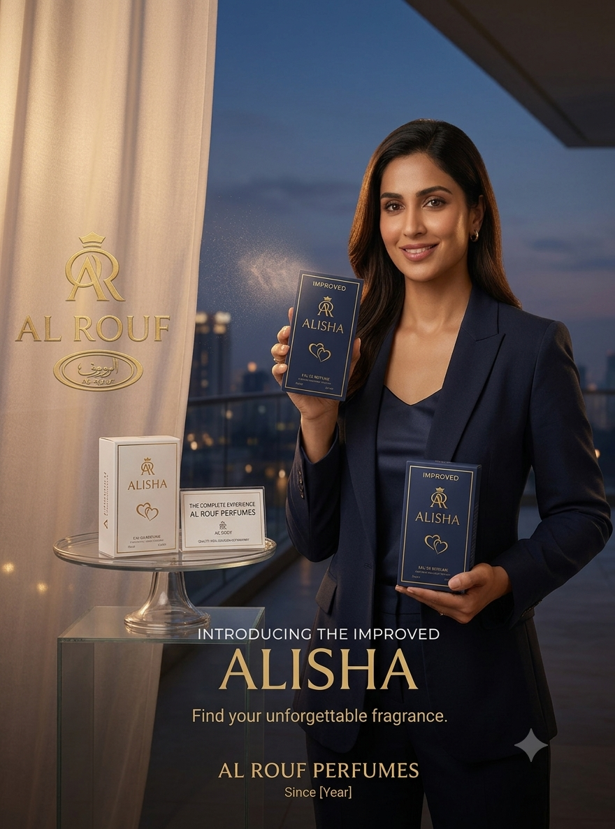 Alisha Eau De Perfume (Improved) – An Unforgettable Fragrance